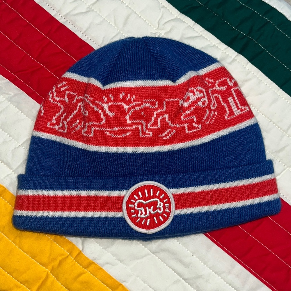 Alien Workshop Keith Haring Radiant Baby Beanie Blue Re